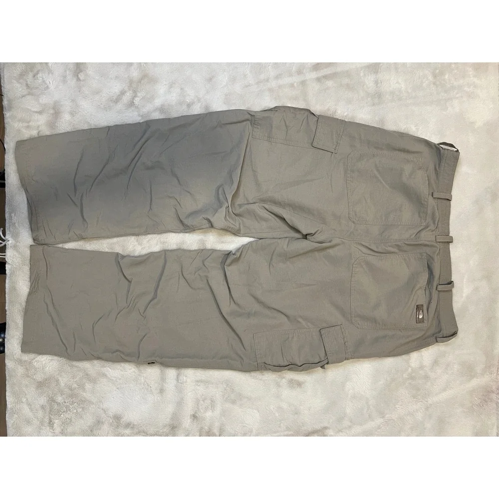 The North Face Mens Cargo Pants Hiking Utility Khaki Tan 38